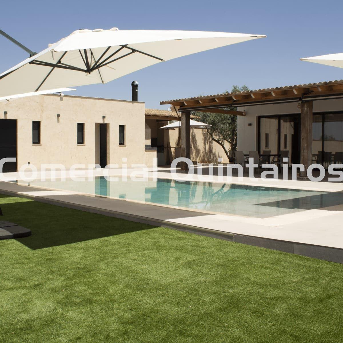 BONERVA Césped artificial ATLANTICO 40mm - Rollo de 2X20 Metros - Imagen 3