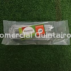 BONERVA GRAPAS CESPED ART. GALV 15CM BOLSA 20 UDS - Imagen 2