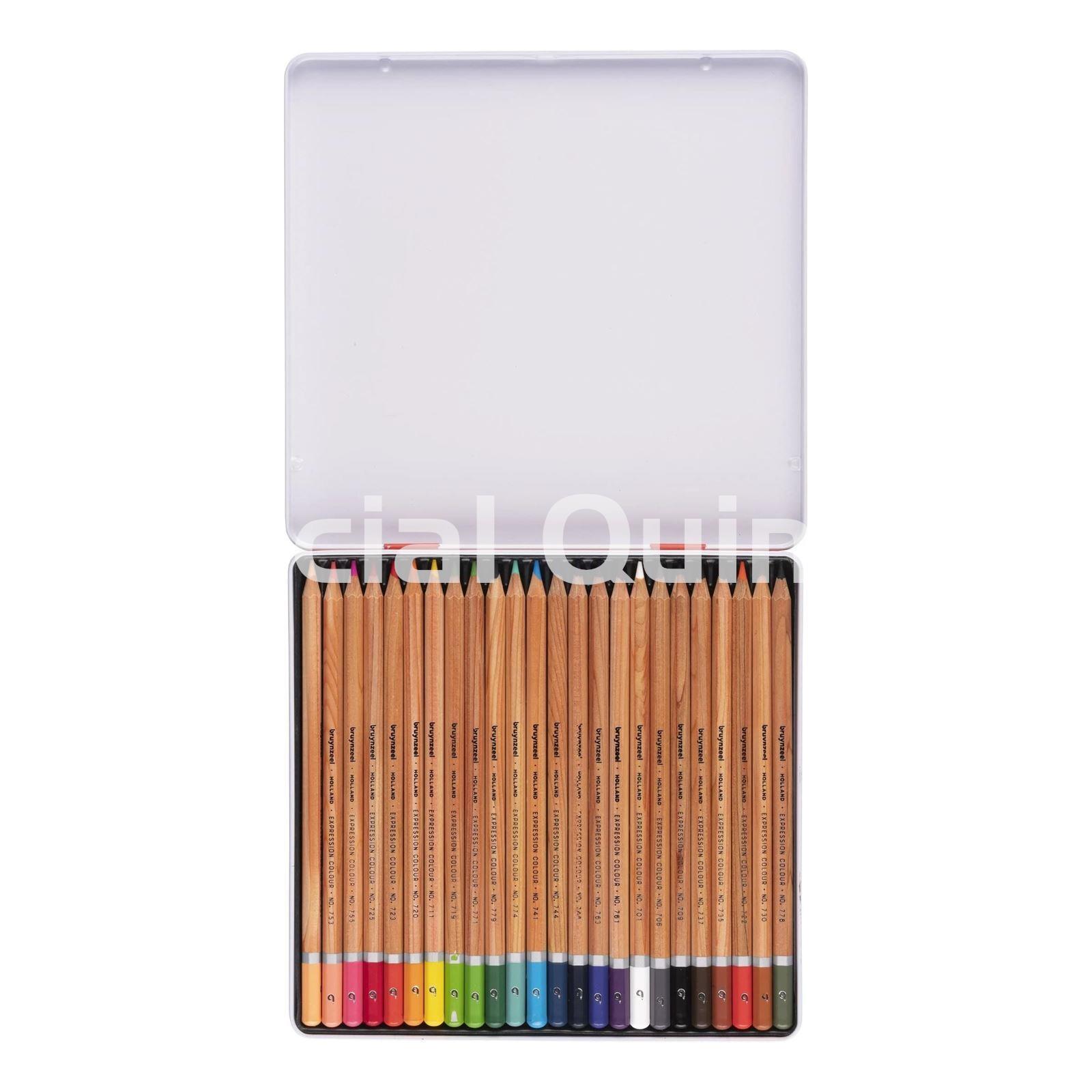 BRUYNZEEL Estuche de 24 lápices de color Expression - Imagen 3