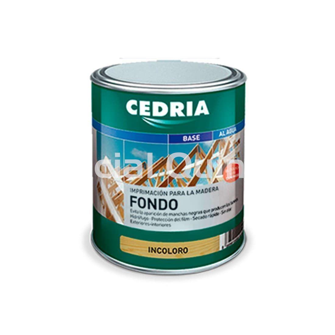 VERDE Lasur protector madera exterior al agua Cedria Dekor Lasur