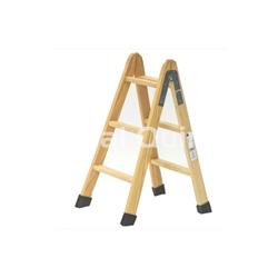 ESCALERA MADERA HOMOLOGADA 3 PELDAÑOS - Imagen 1