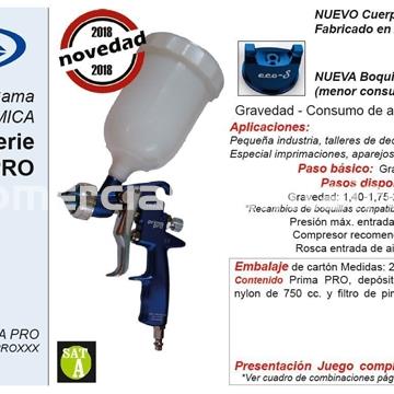 GAHESA Pistola de gravedad Prima Pro Pase 1,75 - Imagen 2