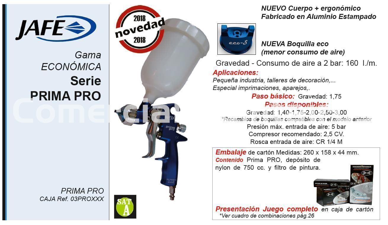 GAHESA Pistola de gravedad Prima Pro Pase 2 - Imagen 2