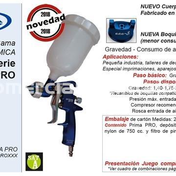 GAHESA Pistola de gravedad Prima Pro Pase 3 - Imagen 2