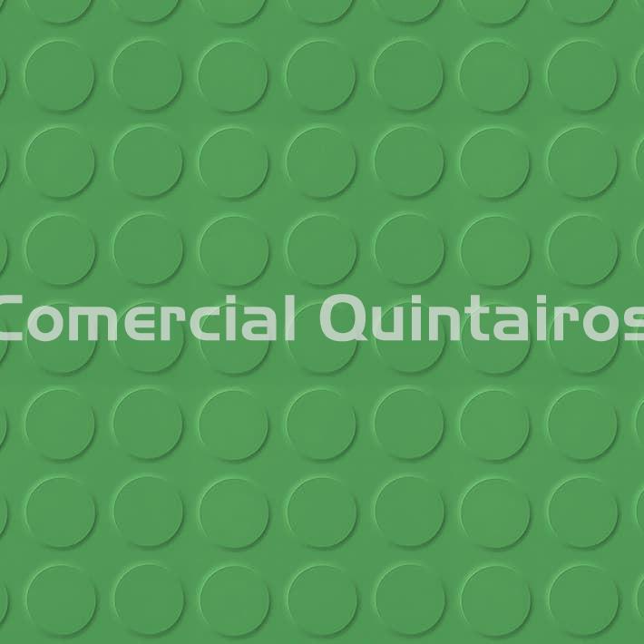 GOMA CIRCULOS PAVIMENTOS VERDE - Imagen 1