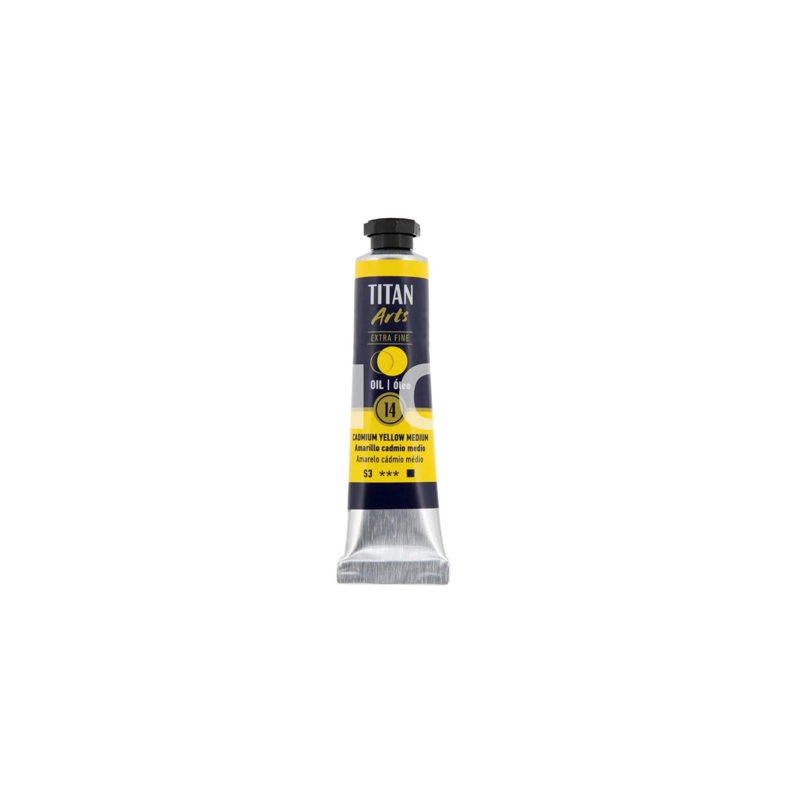 Óleo Titan Extrafino Amarillo Cadmio Medio (Nº 14) - Imagen 1