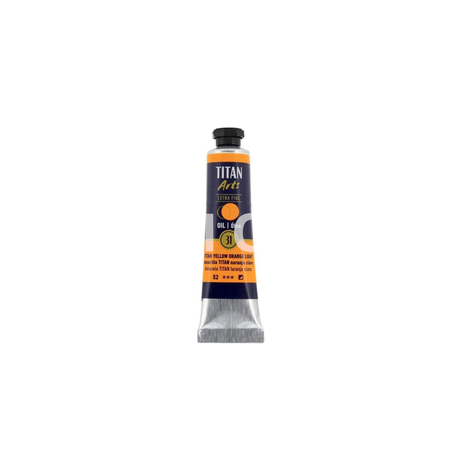 Óleo Titan Extrafino Amarillo Naranja Claro Titan (Nº 31) - Imagen 1