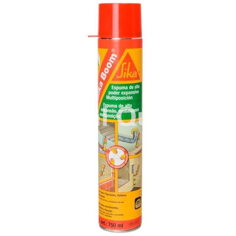 ESPUMA DE POLIURETANO DE USO UNIVERSAL MULTIUSOS PARA RELLENO Y AISLAMIENTO  TERMICO 750ML