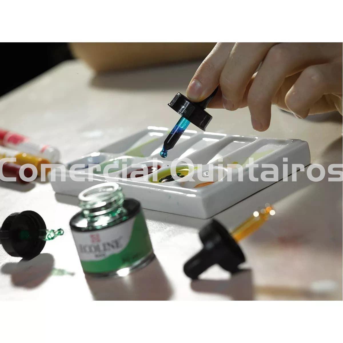 TALENS Ecoline Acuarela líquida set Primario | 5 x 30 ml - Imagen 2
