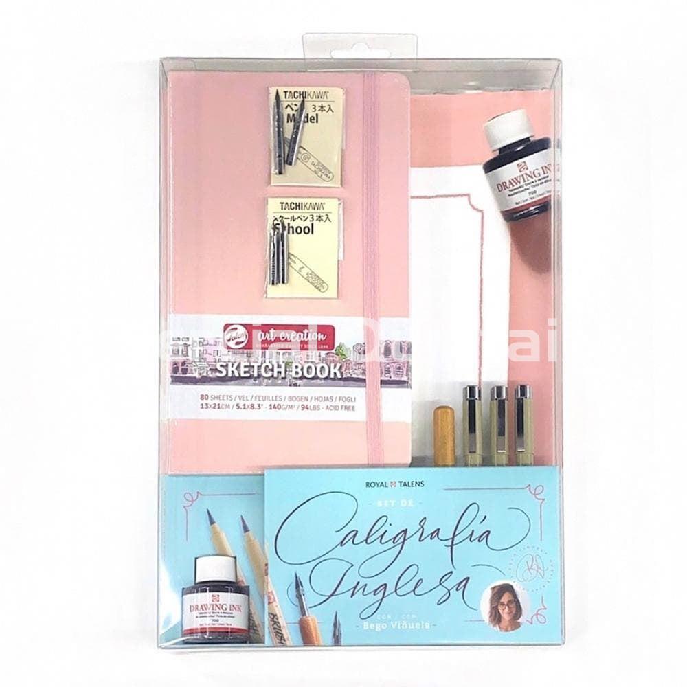 TALENS SET DE INICIACIÓN A LA CALIGRAFÍA INGLESA - Imagen 1