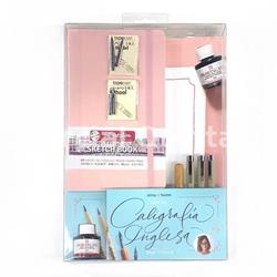 TALENS SET DE INICIACIÓN A LA CALIGRAFÍA INGLESA - Imagen 1