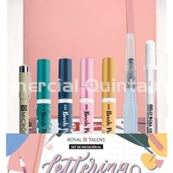 TALENS SET LETTERING ROSA - Imagen 1