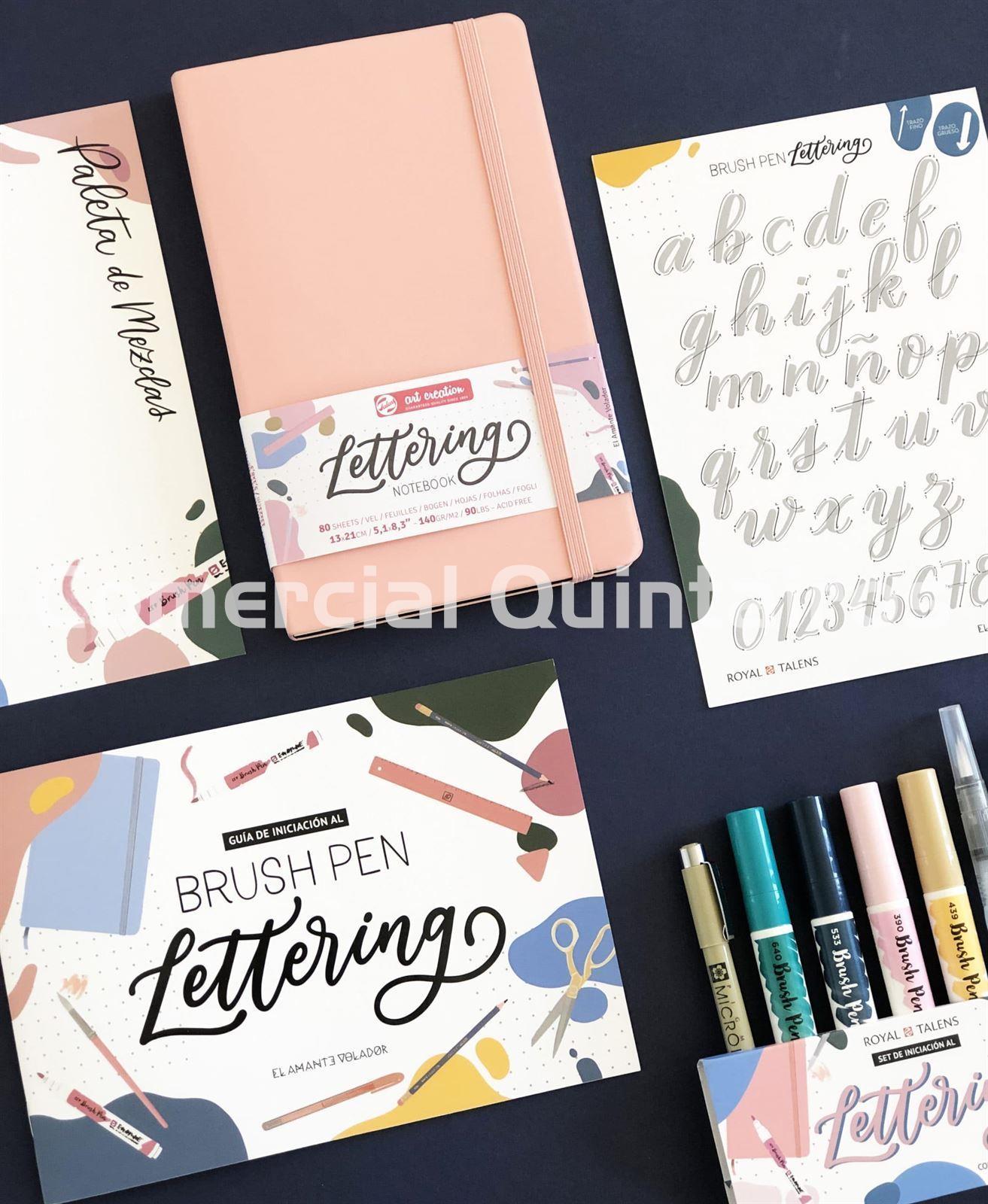 TALENS SET LETTERING ROSA - Imagen 2