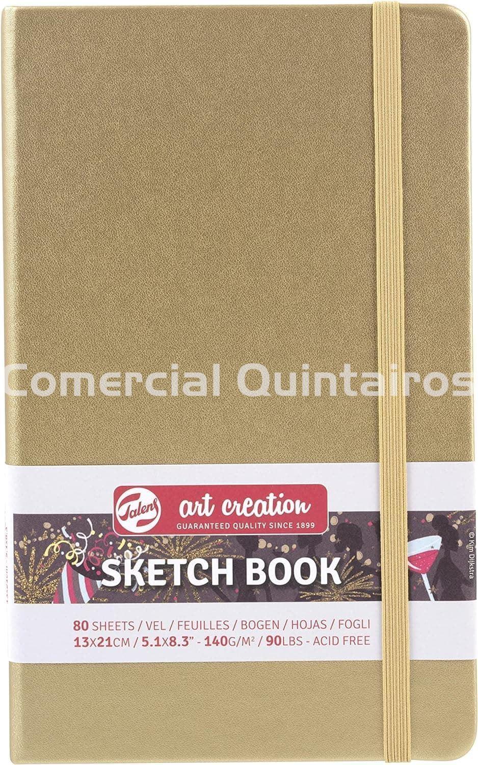 TALENS SKETCH BOOK ORO 13 X 21CM, 140G - Imagen 1