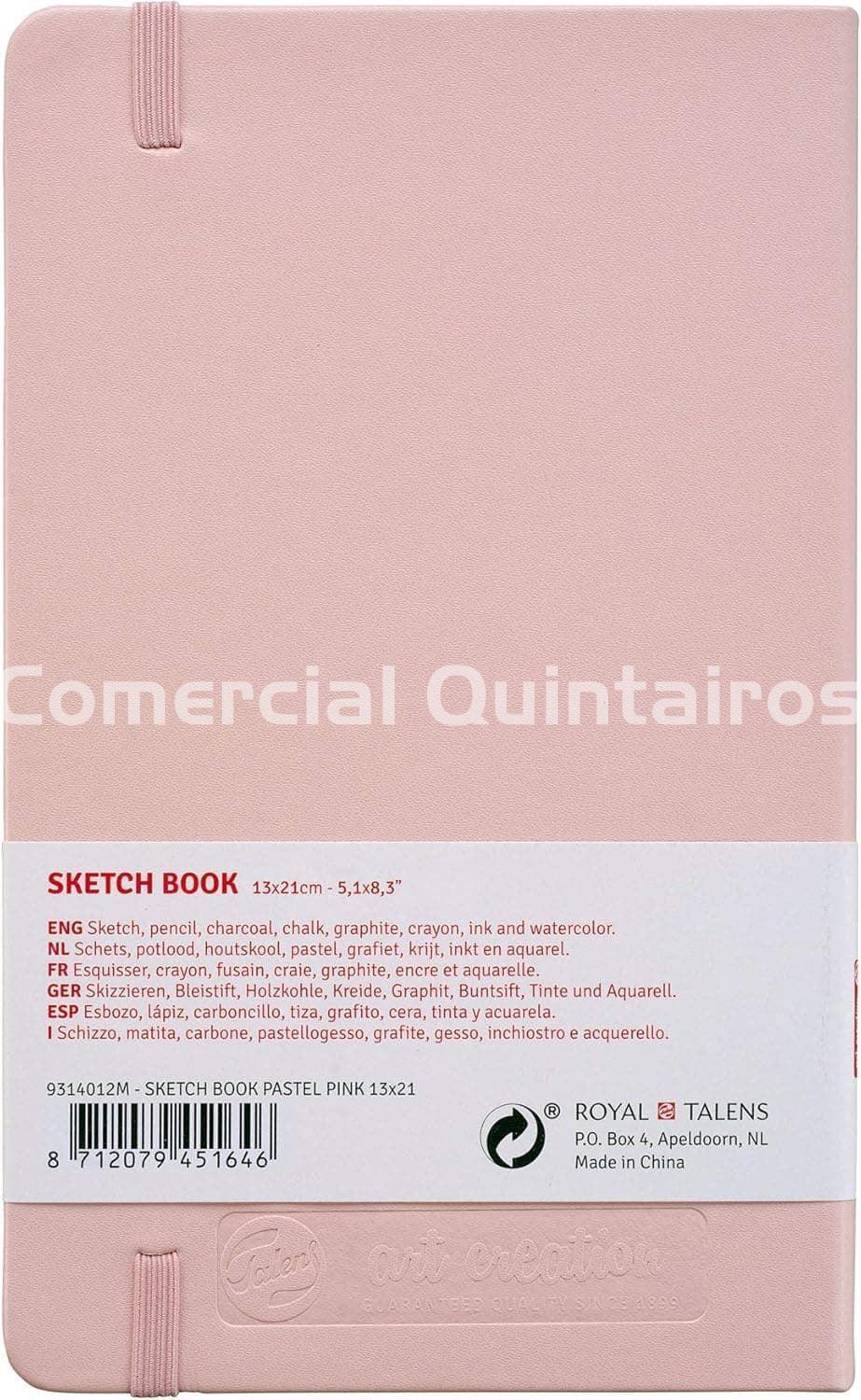 TALENS SKETCH BOOK ROSA 13 X 21CM, 140G - Imagen 2