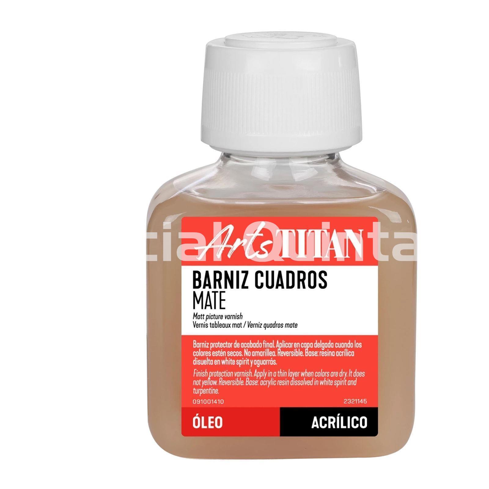 TITAN ARTS Barniz cuadros mate - Imagen 1