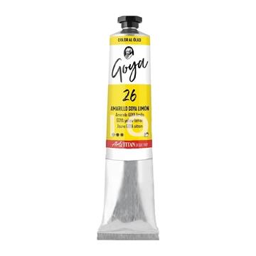 TITAN ARTS Óleo Goya Amarillo GOYA limón N° 26 - Imagen 1