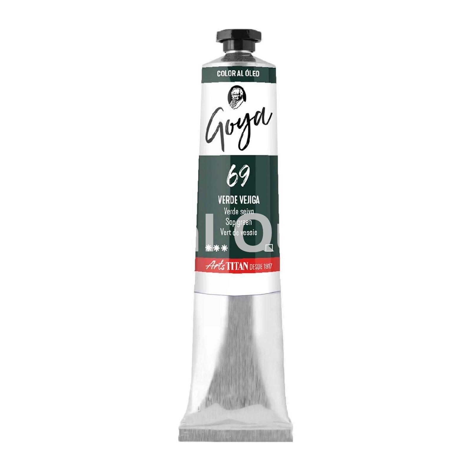 TITAN ARTS Óleo Goya Verde vejiga N° 69 - Imagen 1