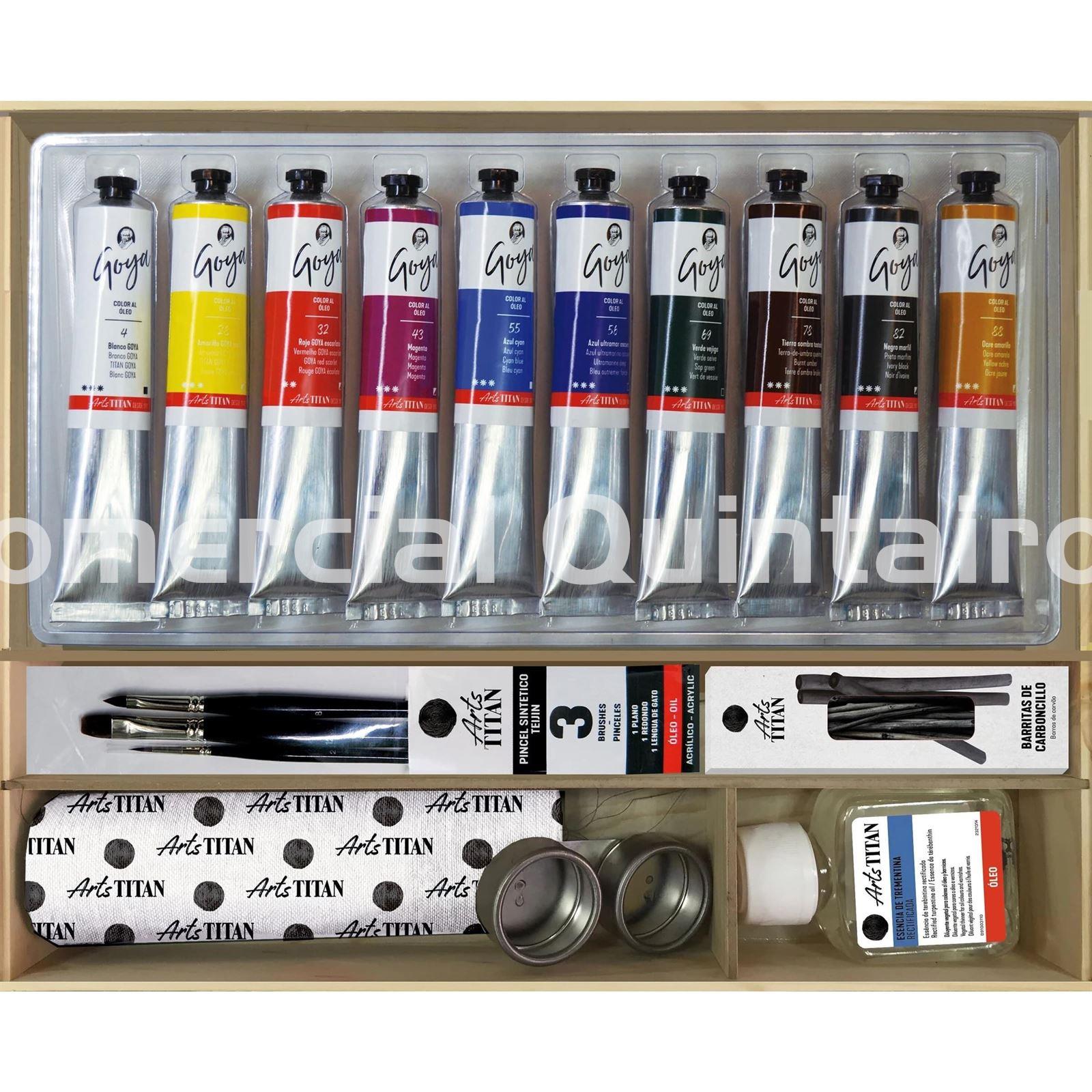 TITAN Maletín óleo Goya 60ml - Imagen 1