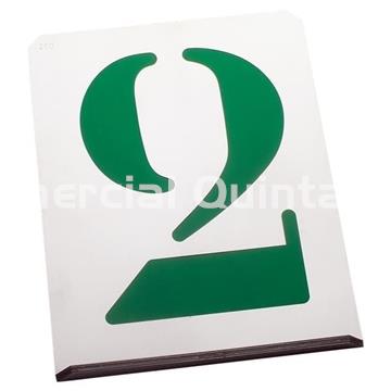 TRODIS Numeración para rotular estilo Egyptienne - Imagen 1