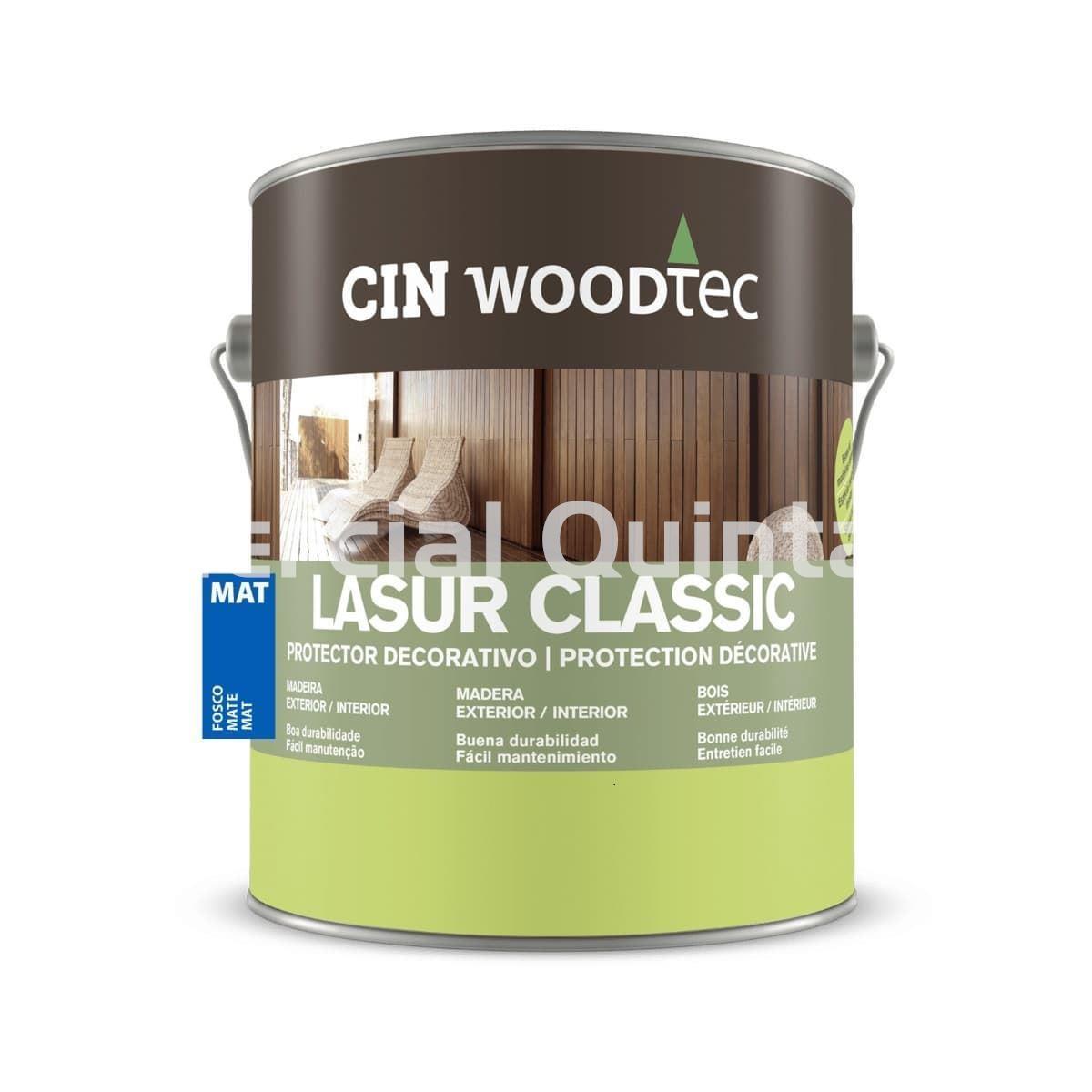 VALENTINE Woodtec Lasur Classic Mate Castaño - Imagen 1